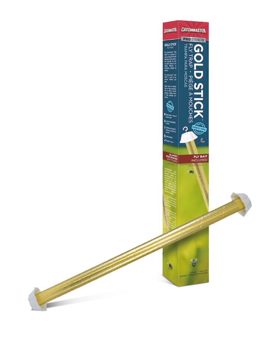 Gold Stick™ Fly Catcher w/ Multi-Bait Attractant