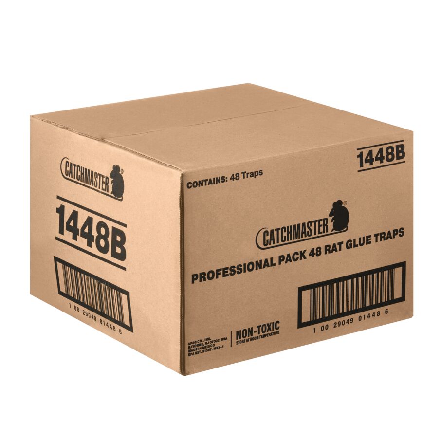 Rat Glue Trap Professional Pack, 48-Count