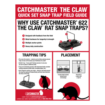 Trampa para ratas de ajuste rápido The Claw™
