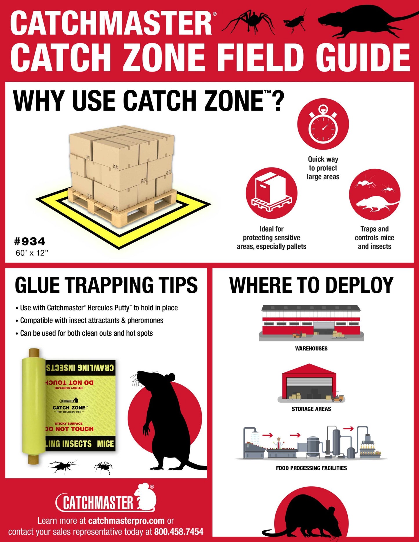 Catch Zone™ Pest Boundary Roll
