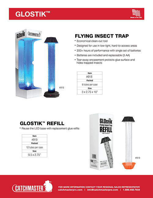 Pest Control Product Sell Sheets | CatchmasterPRO