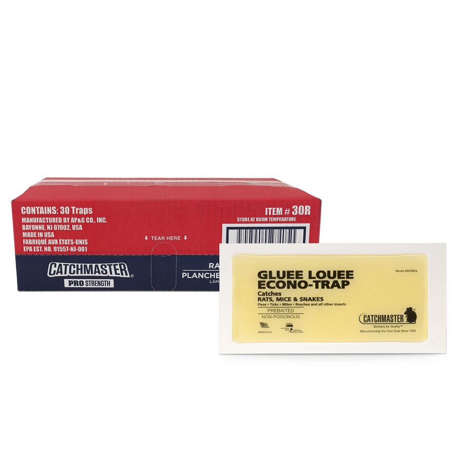 Bulk Packed Rat, Mouse, & Snake Size Glue Boards