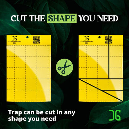 Yellow Sticky Trap for Garden and Plant Pest Control