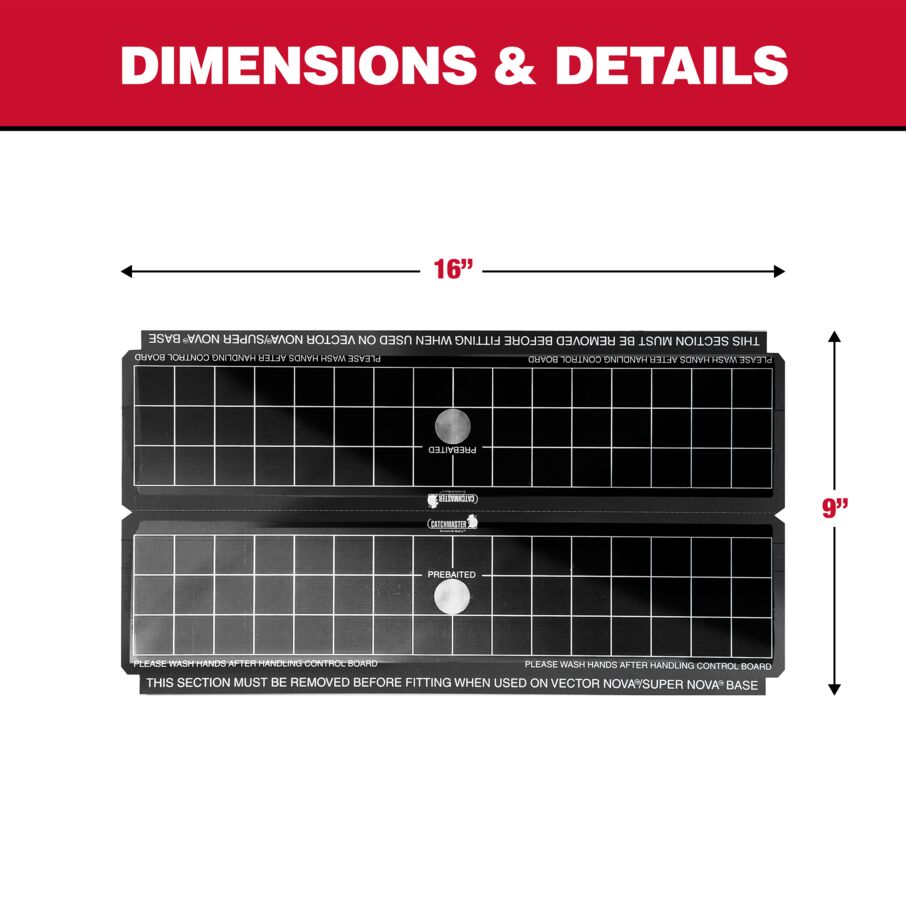 Planches de colle de remplacement 