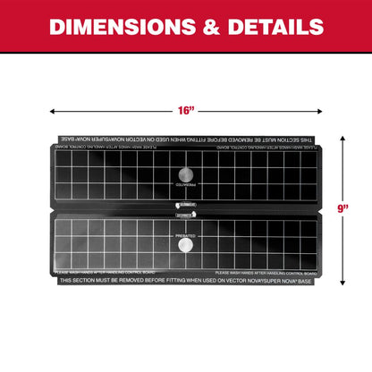 Planches de colle de remplacement 