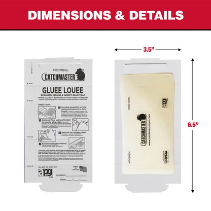 Mouse & Insect Glue Boards Economy Pack, 150-Count