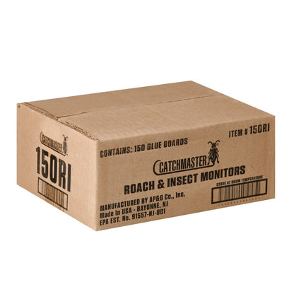 Roach & Insect Monitors with Woodgrain Pattern, 150-Count