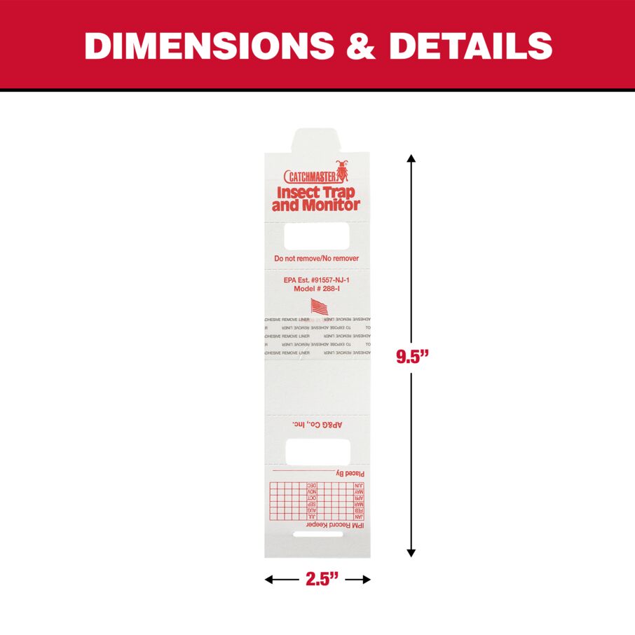 Insect Traps & Monitors, 4 x 72-Count