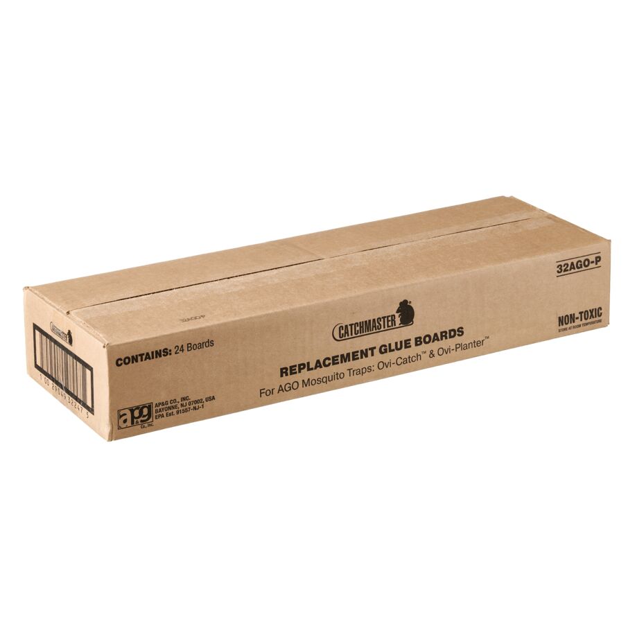 AGO Mosquito Trap Replacement Glue Boards, 24-Count