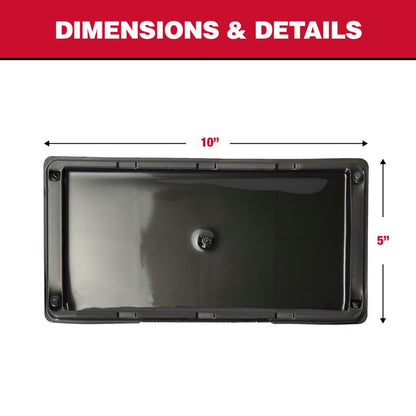 Black Rat Glue Traps, 48-Count