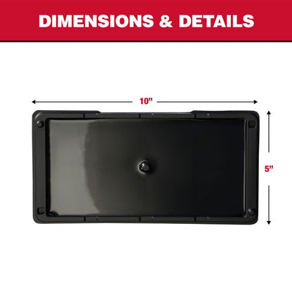 Bulk Black Rat Glue Traps, 48-Count