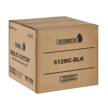 Black Multi-Catch™ Mouse Trap with Window, 12-Count