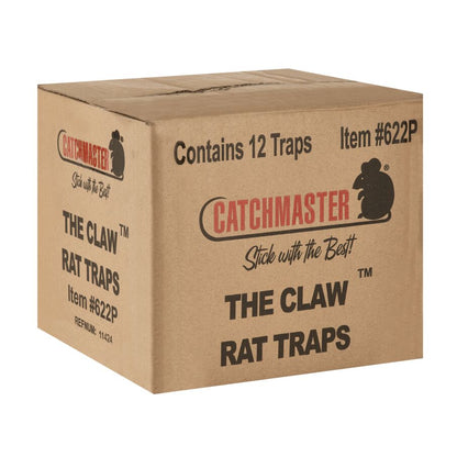 The Claw Rat Snap Traps, 12-Count