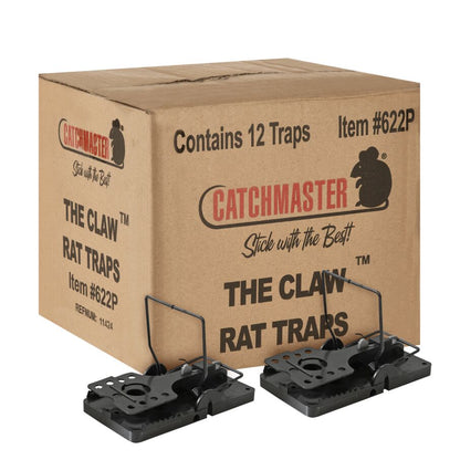 The Claw Rat Snap Traps, 12-Count