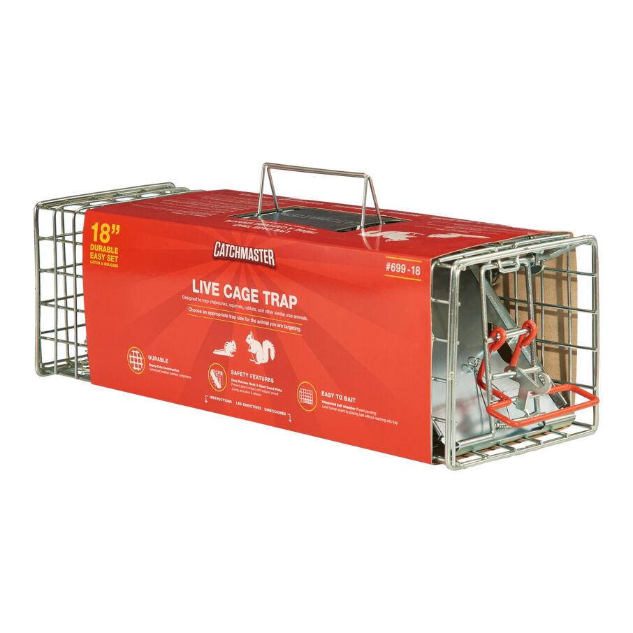 18" Live Cage Trap, 4-Count