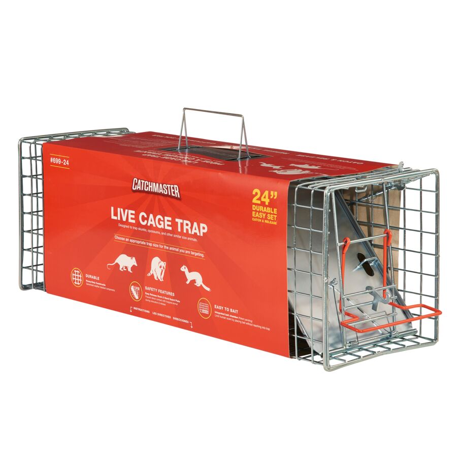 24" Live Cage Trap, 2-Count