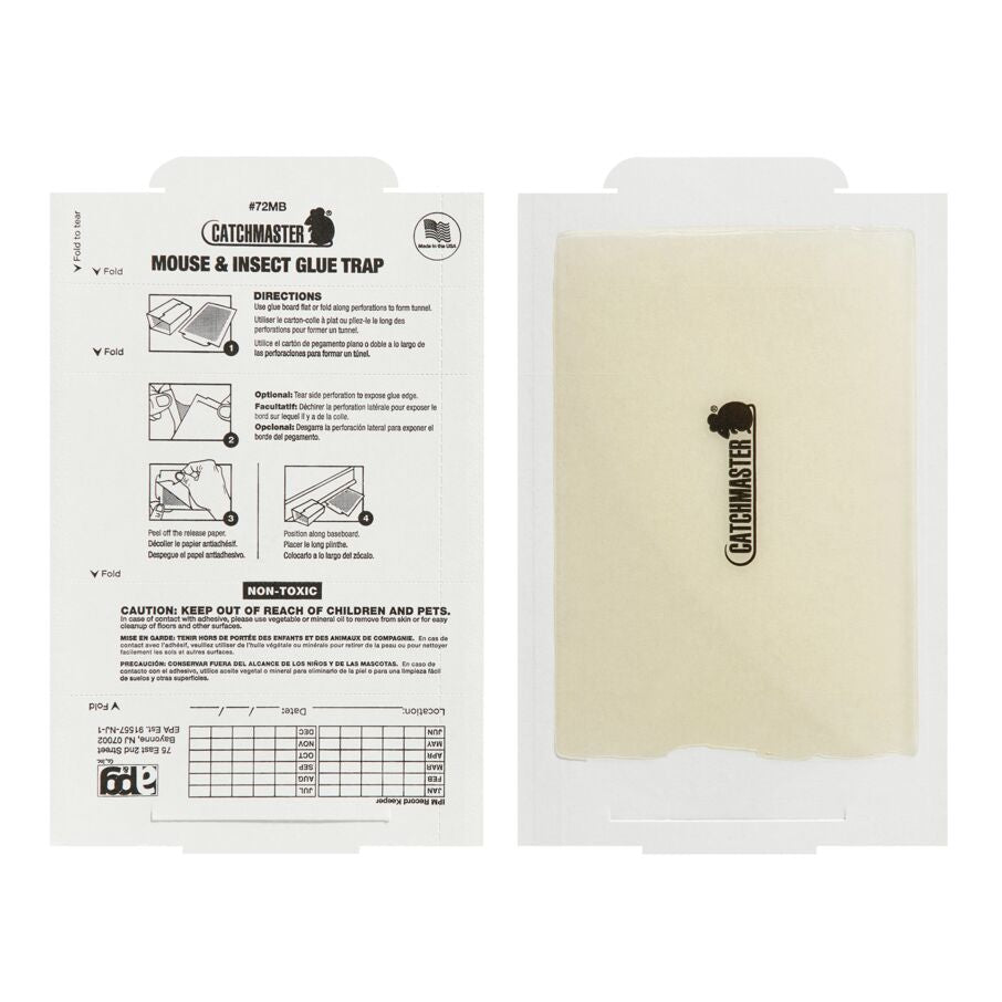 72MB Standard-Series Mouse & Insect Glue Boards, 72-Count, Scented