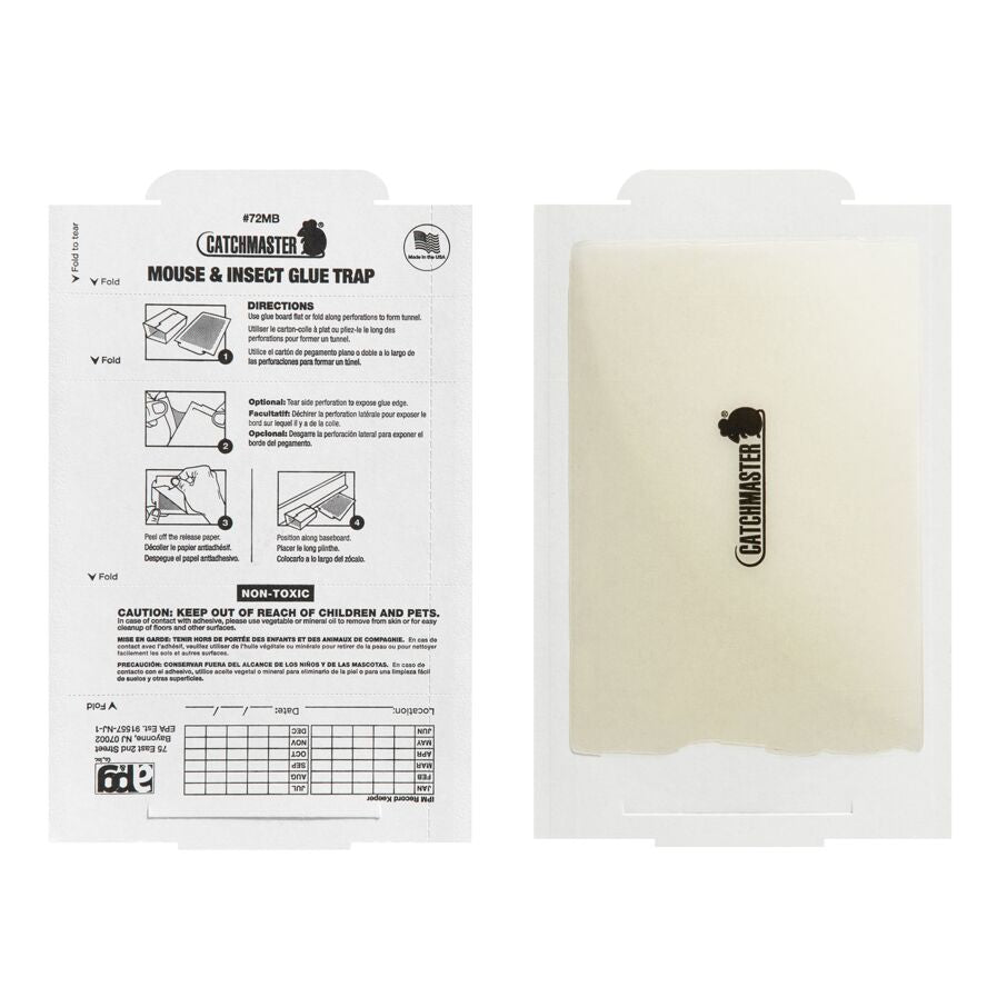 72MB Maintenance-Series Mouse & Insect Glue Boards, 72-Count, Unscented