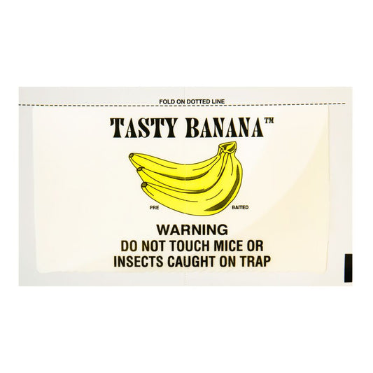 Tasty Banana Mouse & Insect Glue Boards, 72-Count