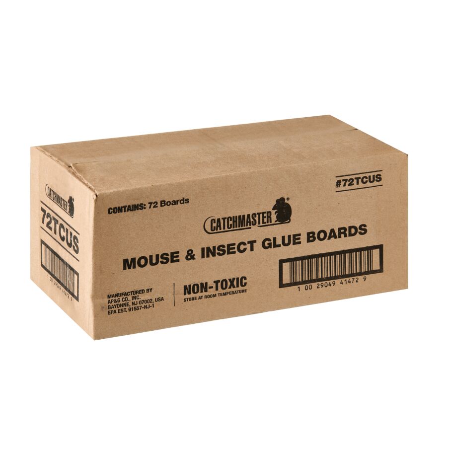 Mouse & Insect Glue Boards, 72-Count, Unscented