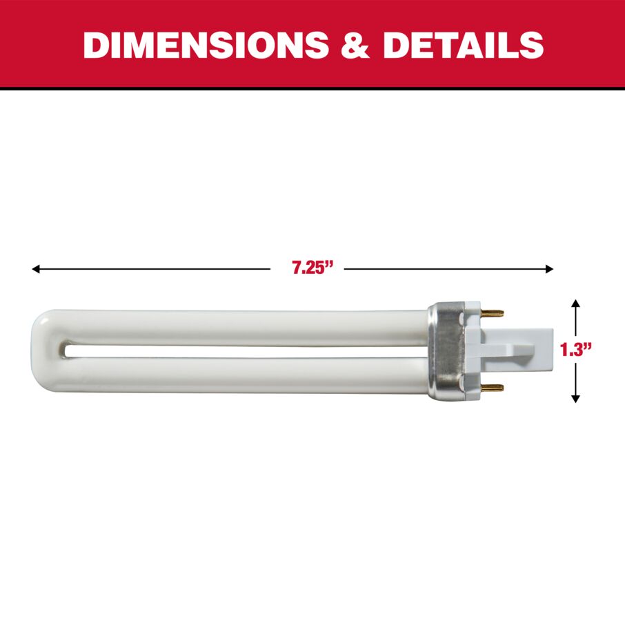 SilentTrap U-Shaped Replacement Lightbulb, 1-Count