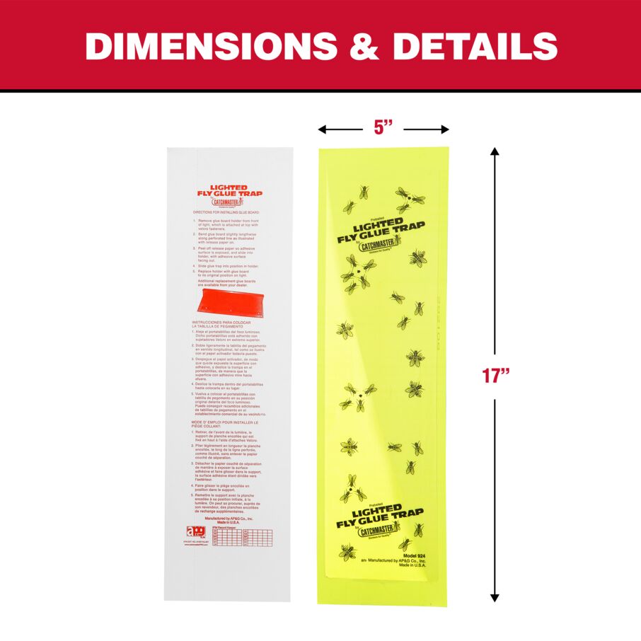 ILT Glue Board Refills, 6 x 24-Count